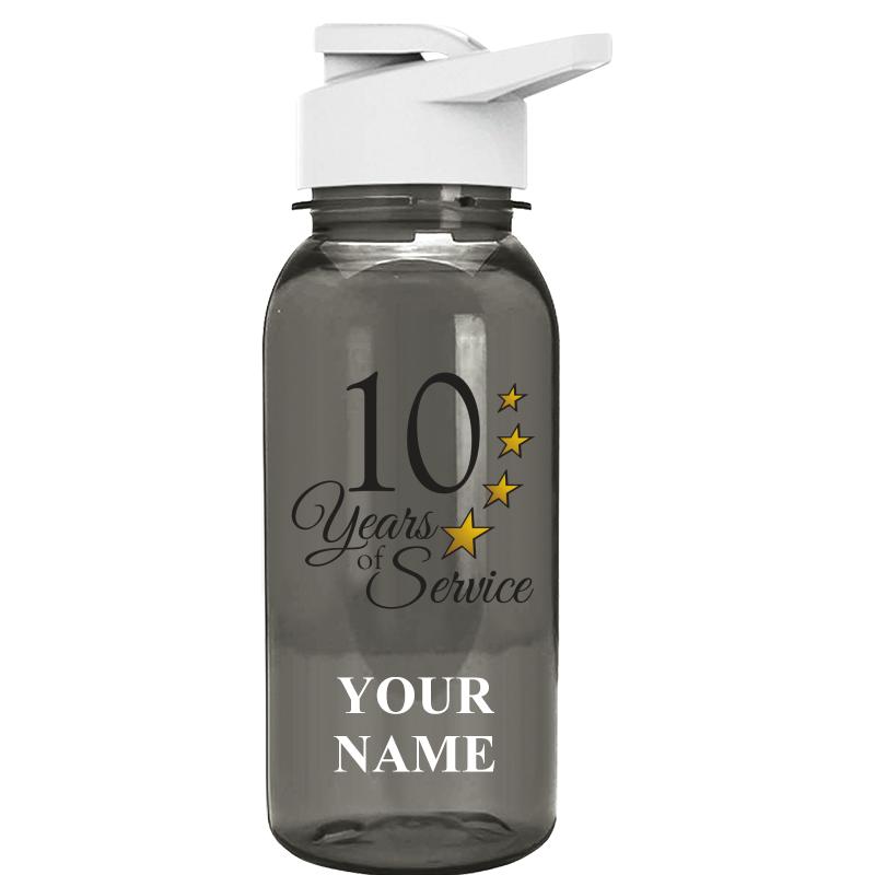 WATER BOTTLE 18OZ GRAY