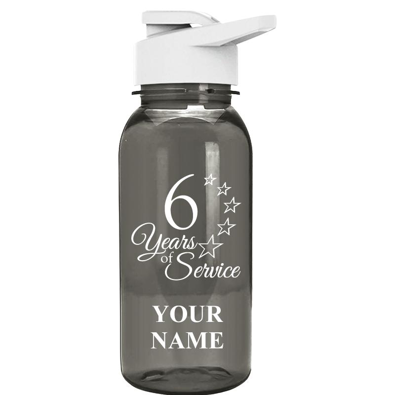 WATER BOTTLE 18OZ GRAY