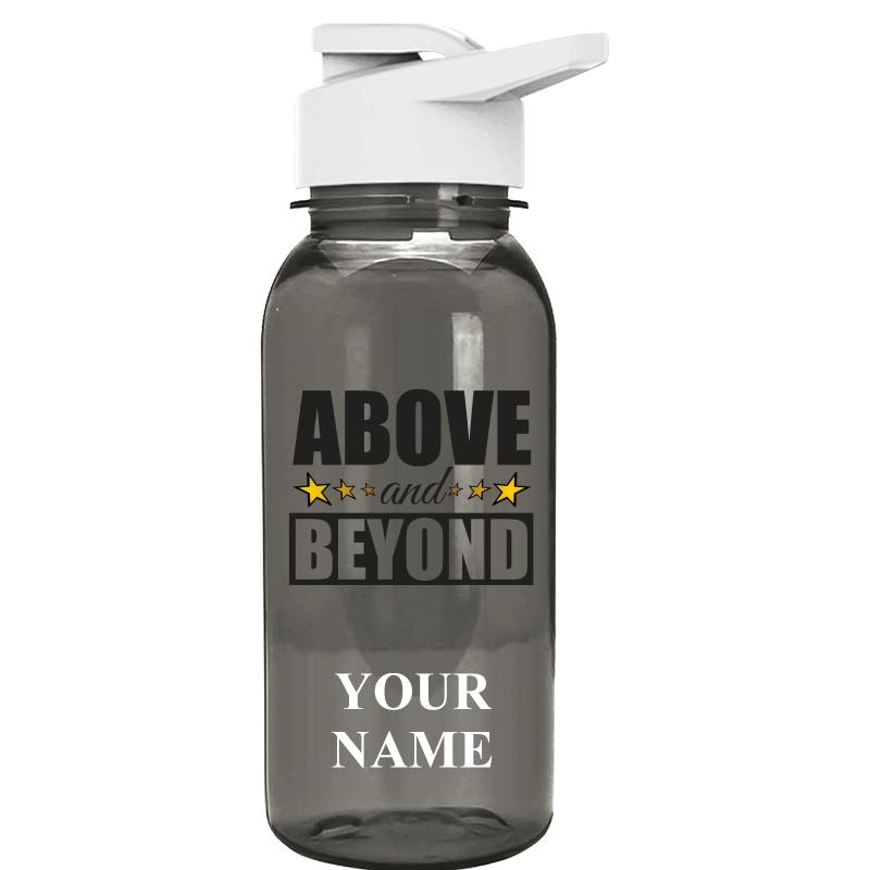 WATER BOTTLE 18OZ GRAY