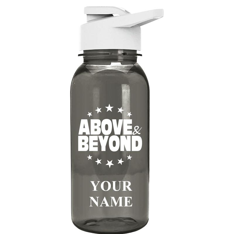 WATER BOTTLE 18OZ GRAY