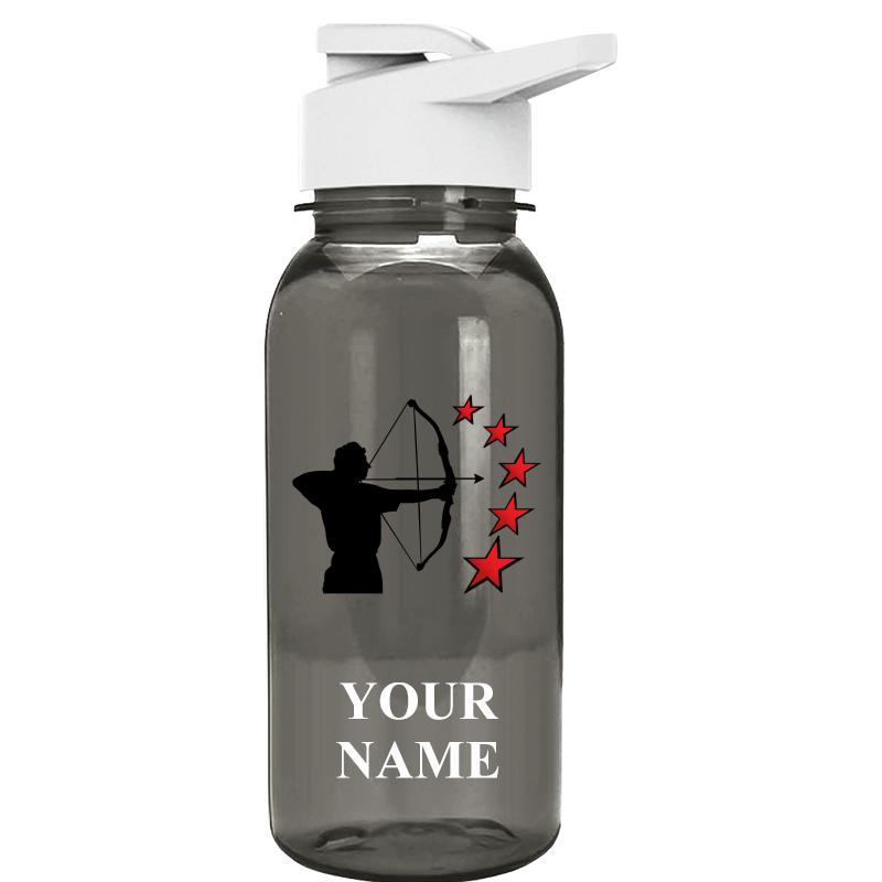 WATER BOTTLE 18OZ GRAY