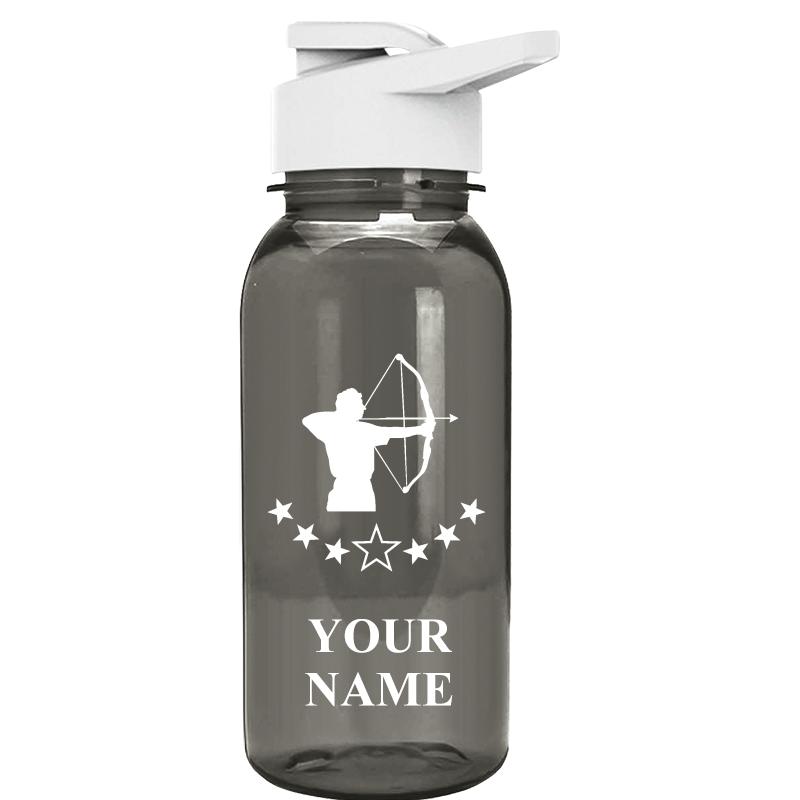 WATER BOTTLE 18OZ GRAY