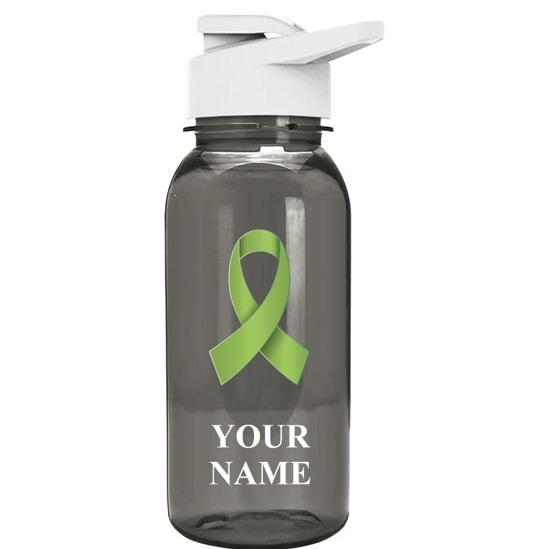 WATER BOTTLE 18OZ GRAY