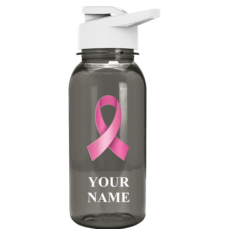 WATER BOTTLE 18OZ GRAY