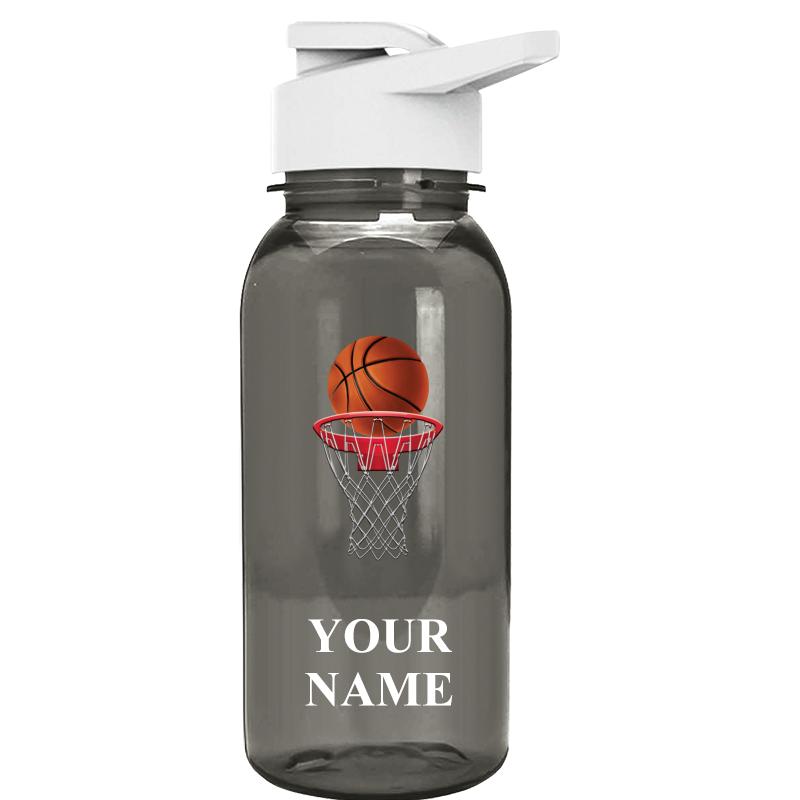 WATER BOTTLE 18OZ GRAY