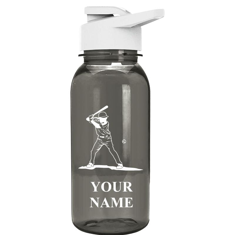 WATER BOTTLE 18OZ GRAY