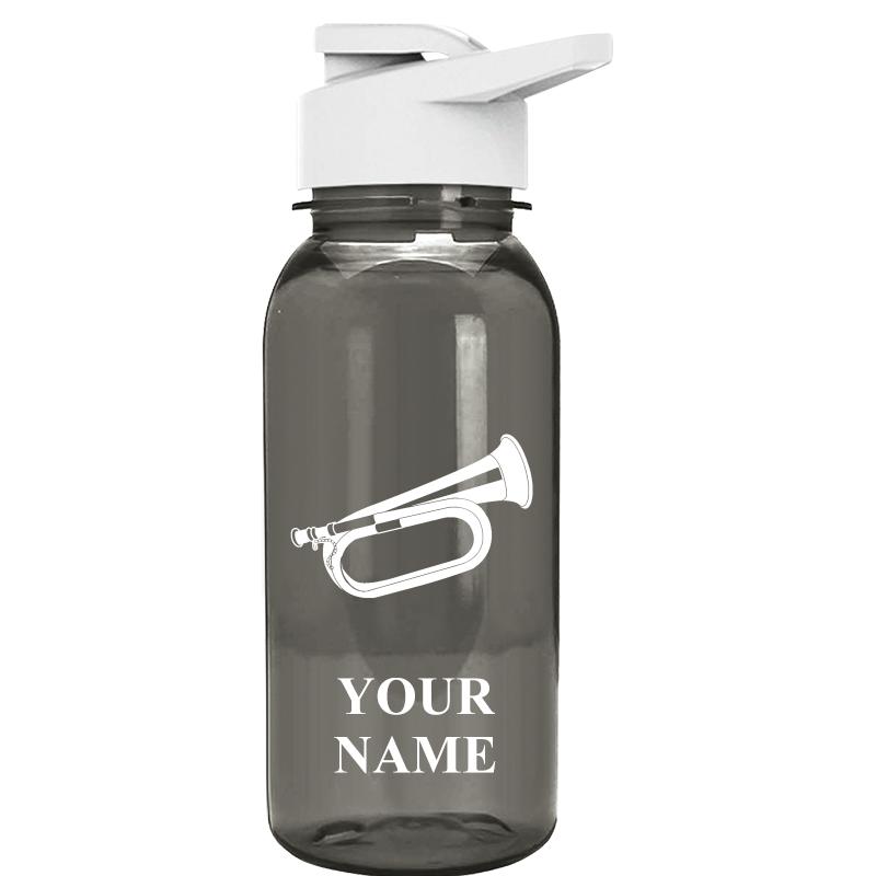 WATER BOTTLE 18OZ GRAY