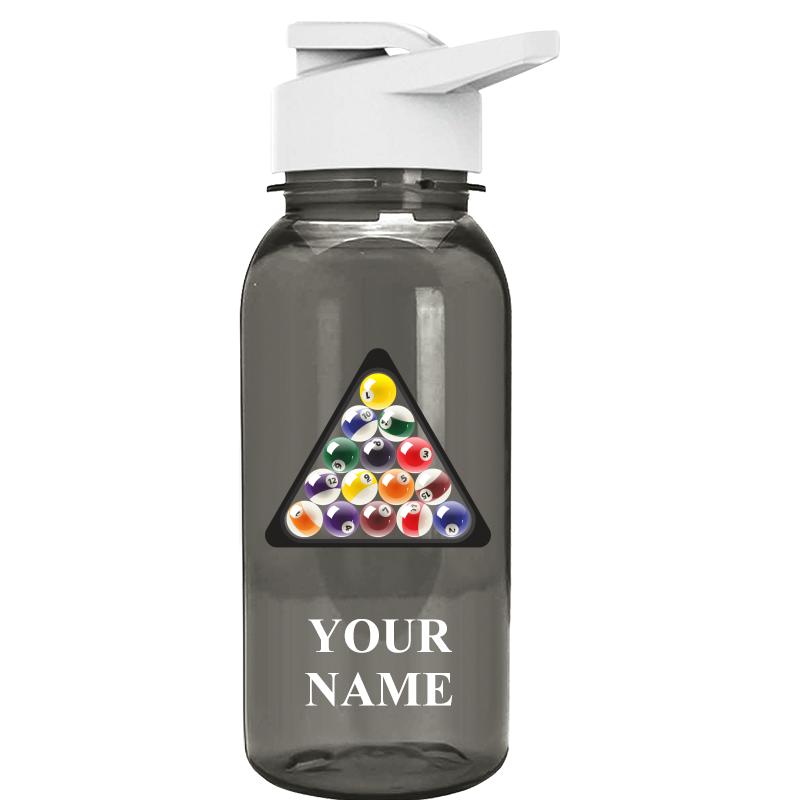 WATER BOTTLE 18OZ GRAY