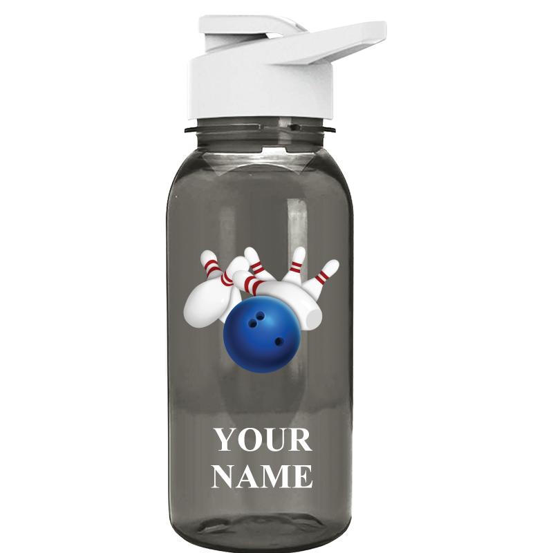 WATER BOTTLE 18OZ GRAY