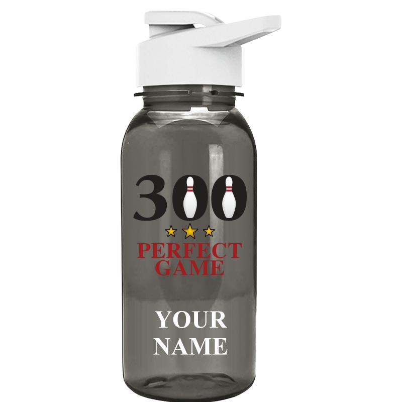 WATER BOTTLE 18OZ GRAY