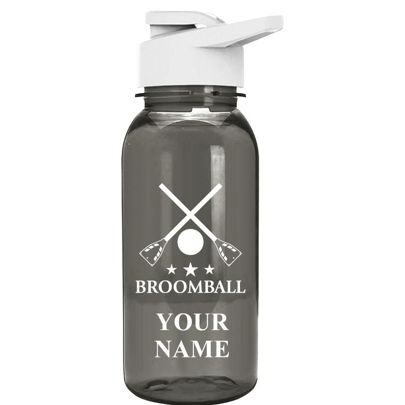 WATER BOTTLE 18OZ GRAY