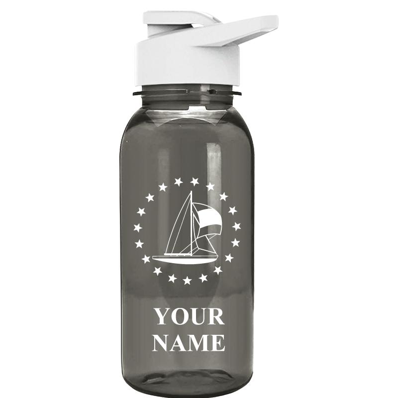 WATER BOTTLE 18OZ GRAY
