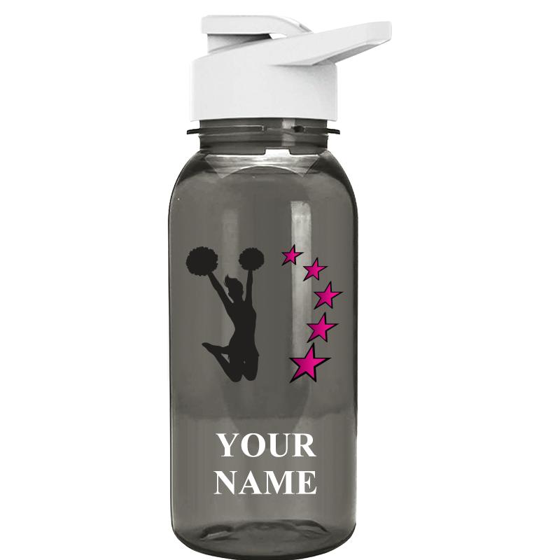 WATER BOTTLE 18OZ GRAY