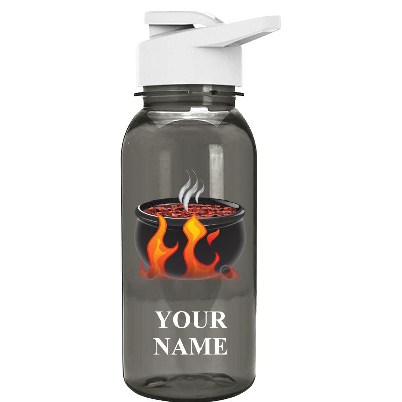 WATER BOTTLE 18OZ GRAY