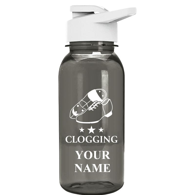 WATER BOTTLE 18OZ GRAY