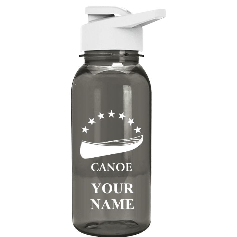 WATER BOTTLE 18OZ GRAY