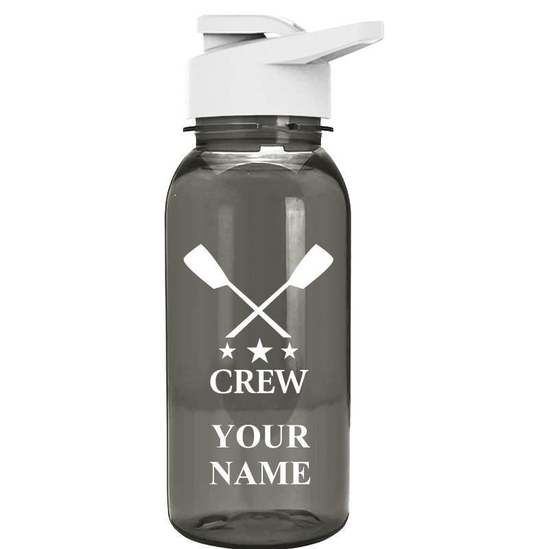 WATER BOTTLE 18OZ GRAY