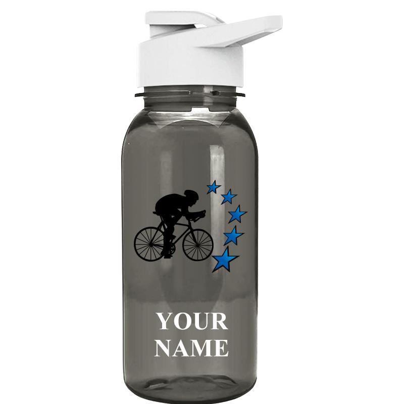 WATER BOTTLE 18OZ GRAY
