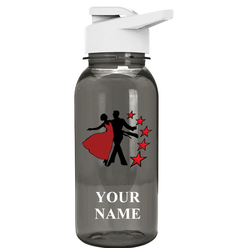 WATER BOTTLE 18OZ GRAY