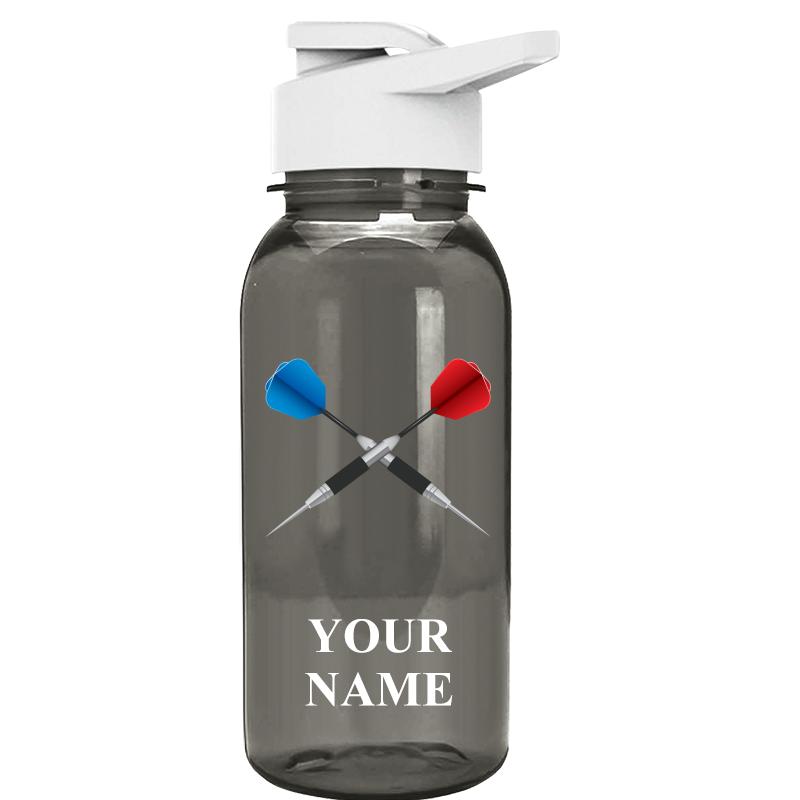 WATER BOTTLE 18OZ GRAY