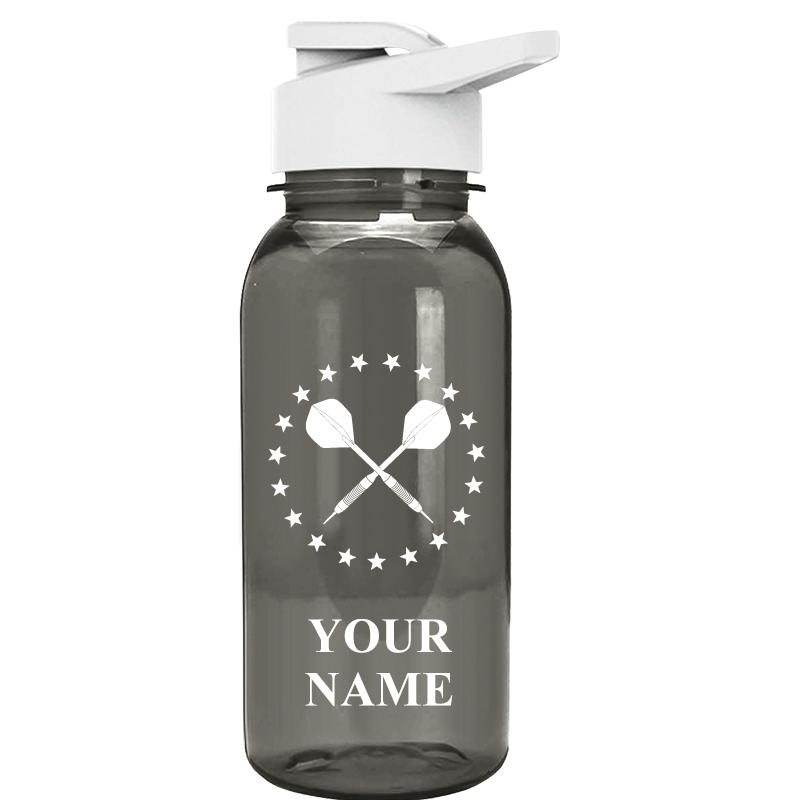 WATER BOTTLE 18OZ GRAY