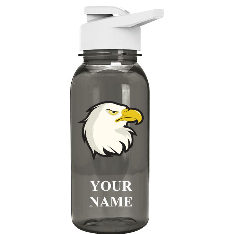 WATER BOTTLE 18OZ GRAY