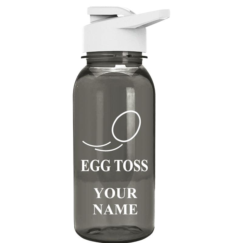 WATER BOTTLE 18OZ GRAY