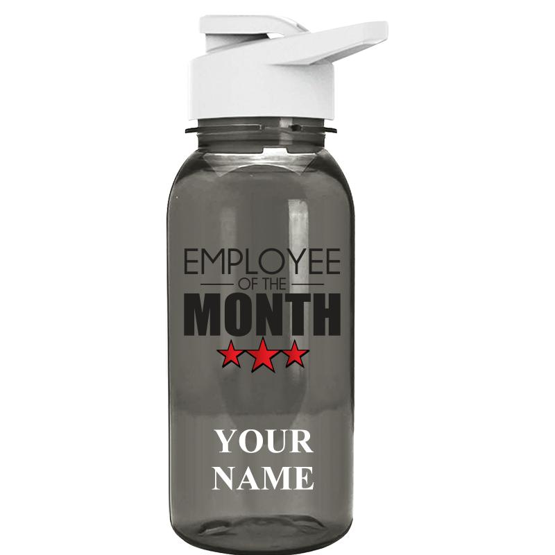 WATER BOTTLE 18OZ GRAY