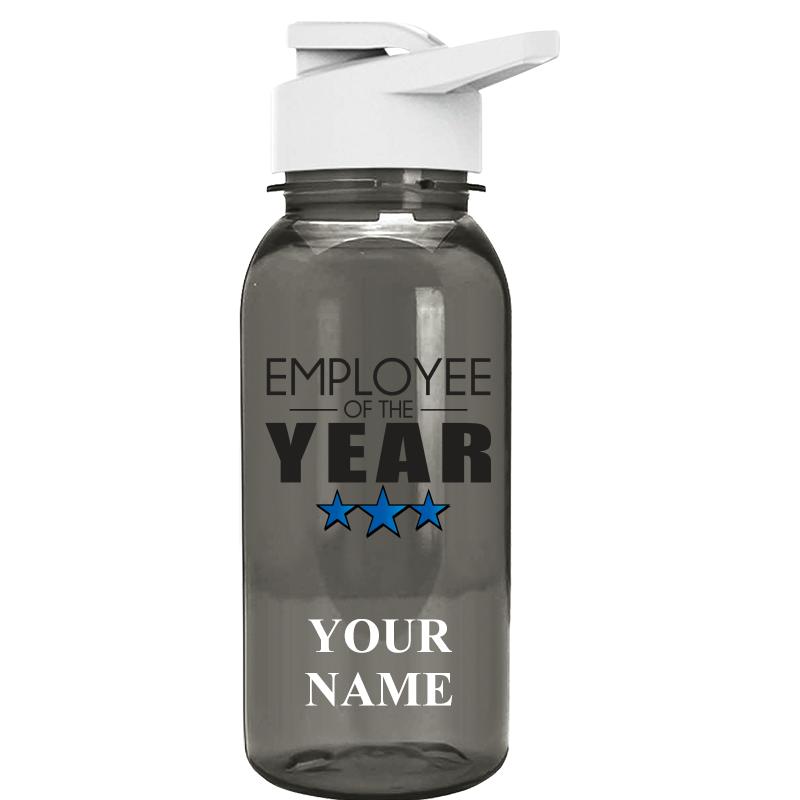 WATER BOTTLE 18OZ GRAY