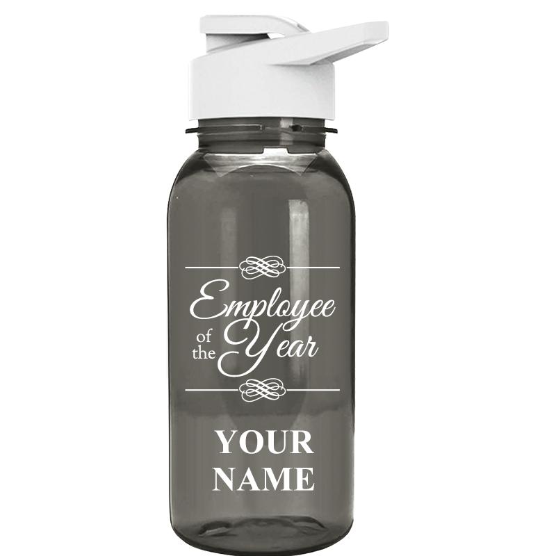 WATER BOTTLE 18OZ GRAY