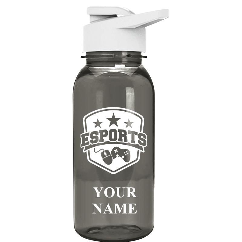 WATER BOTTLE 18OZ GRAY