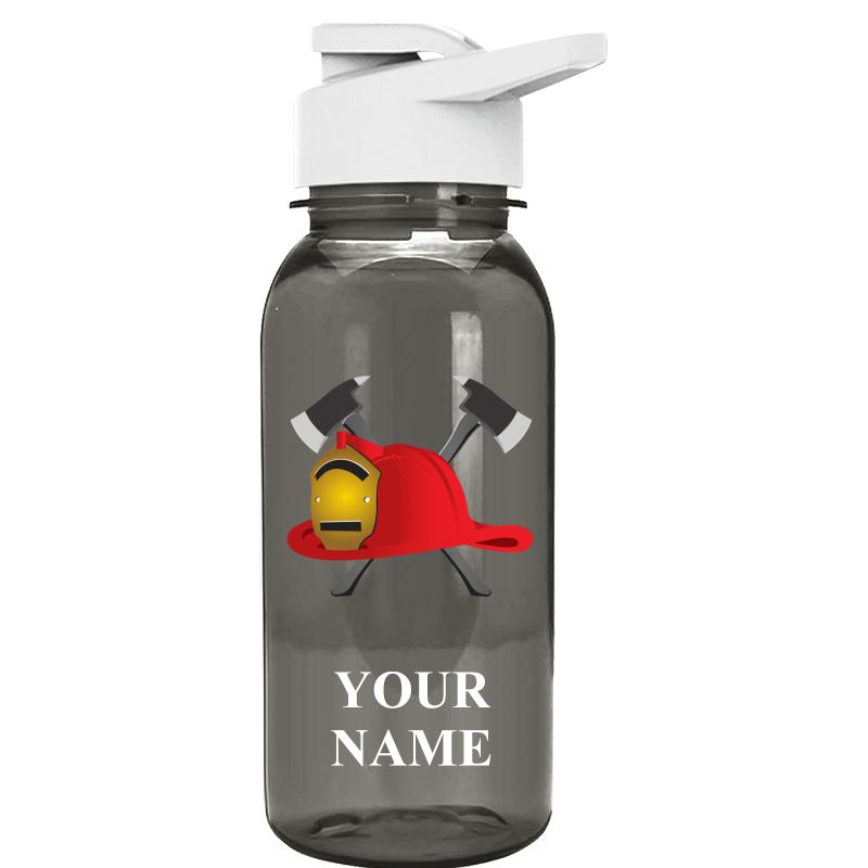 WATER BOTTLE 18OZ GRAY