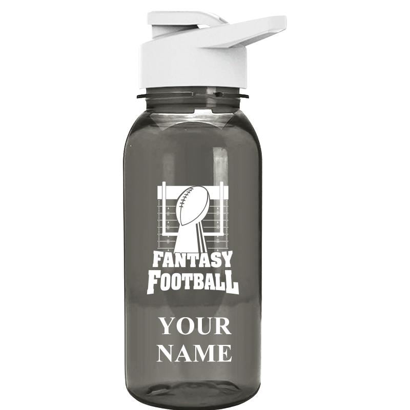 WATER BOTTLE 18OZ GRAY