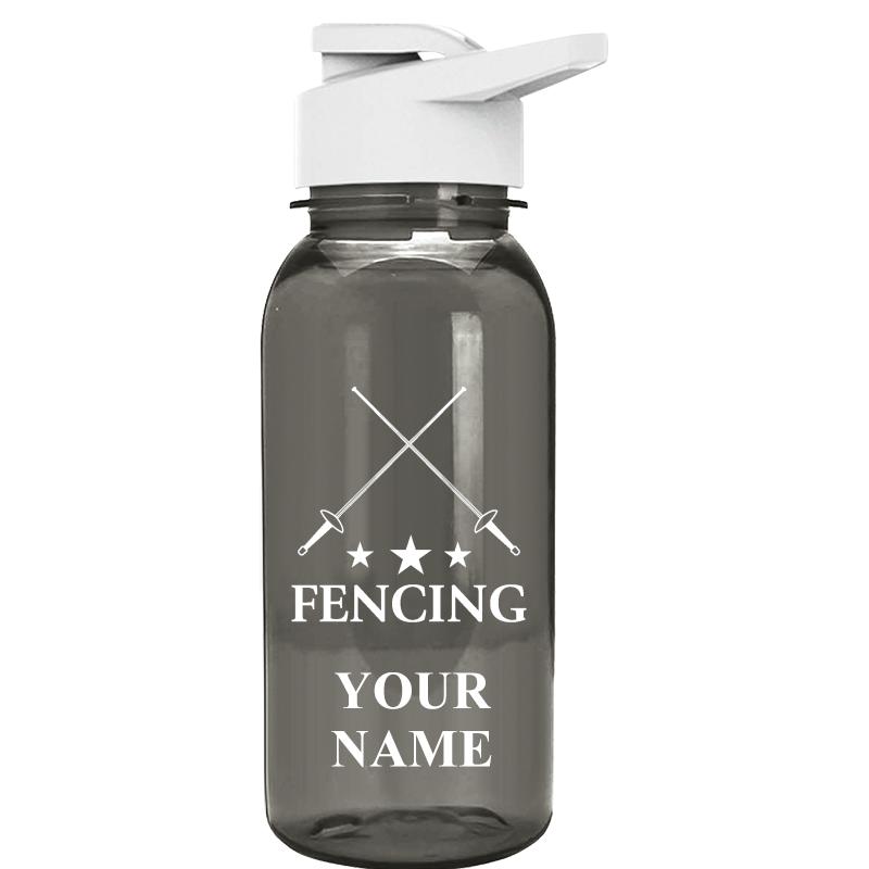 WATER BOTTLE 18OZ GRAY