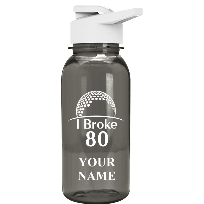 WATER BOTTLE 18OZ GRAY