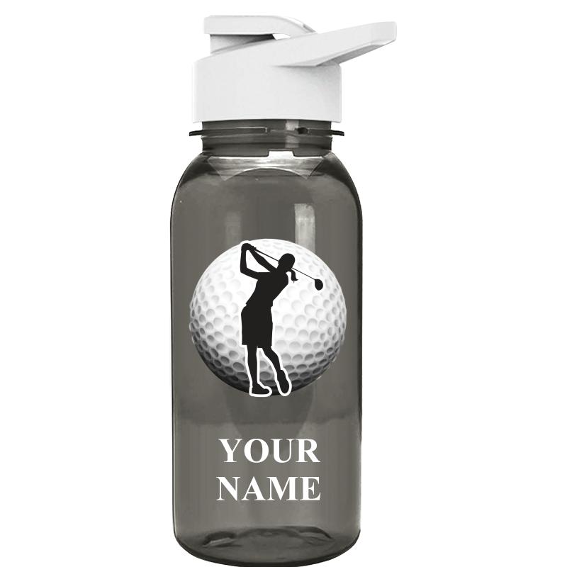 WATER BOTTLE 18OZ GRAY