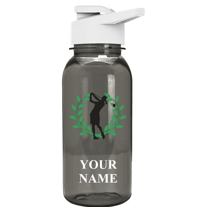 WATER BOTTLE 18OZ GRAY