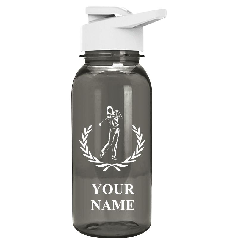 WATER BOTTLE 18OZ GRAY
