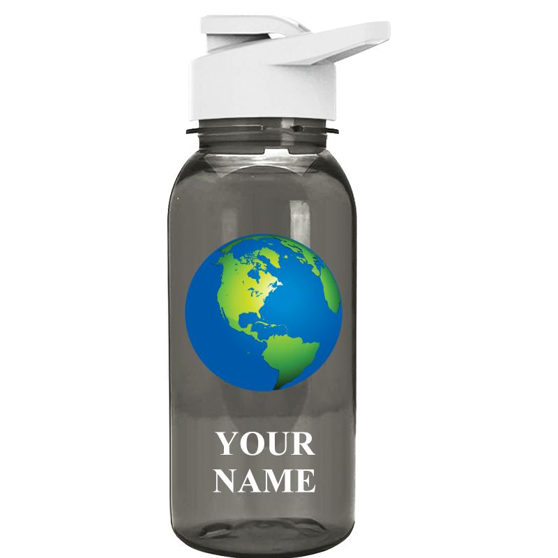WATER BOTTLE 18OZ GRAY