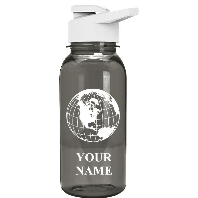 WATER BOTTLE 18OZ GRAY