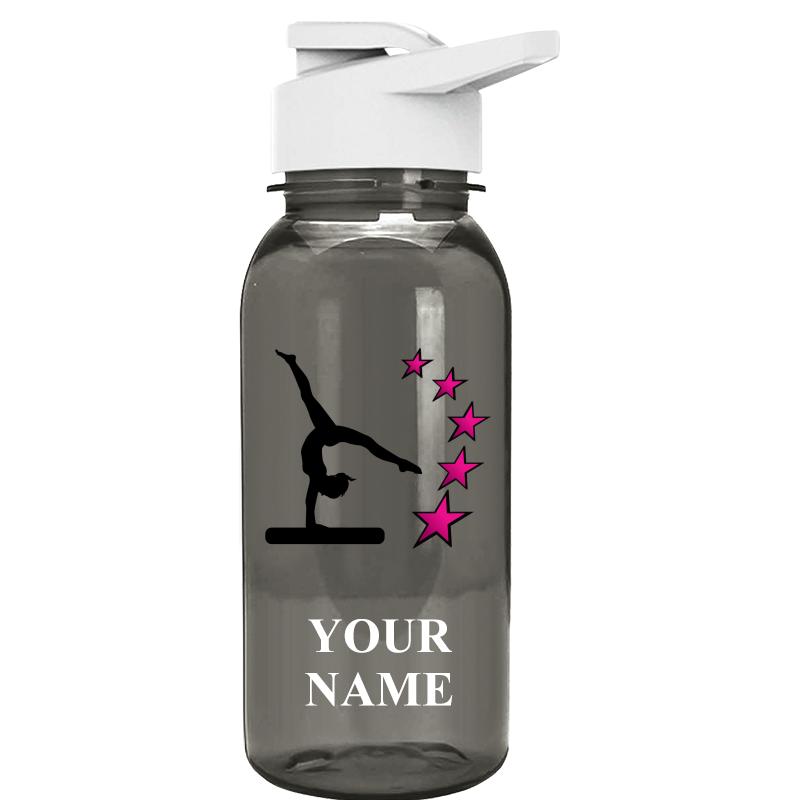 WATER BOTTLE 18OZ GRAY