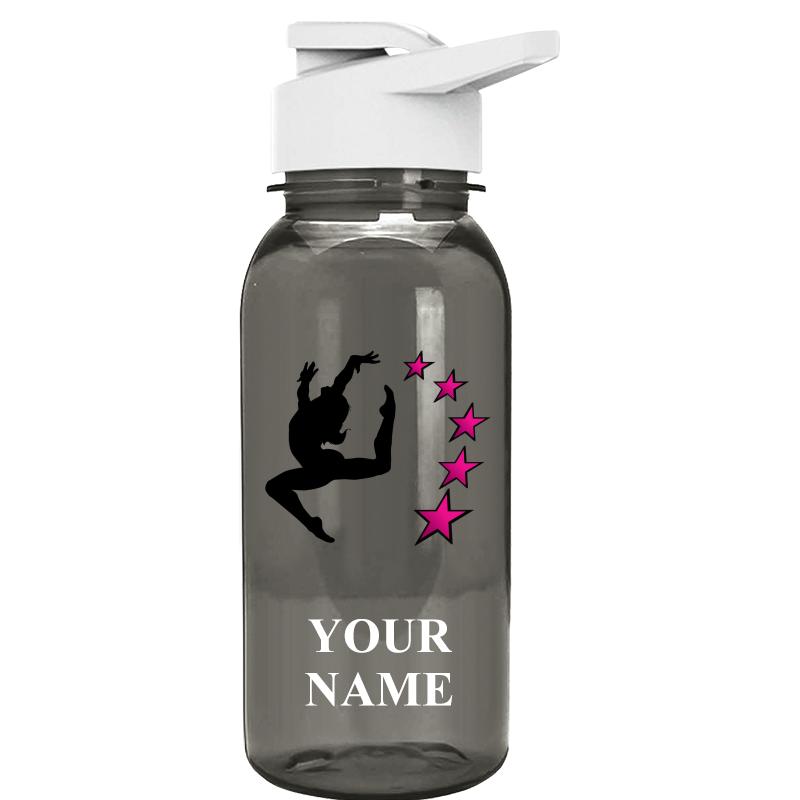 WATER BOTTLE 18OZ GRAY