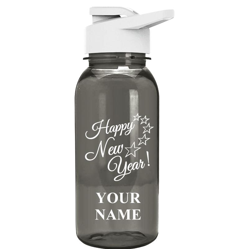 WATER BOTTLE 18OZ GRAY