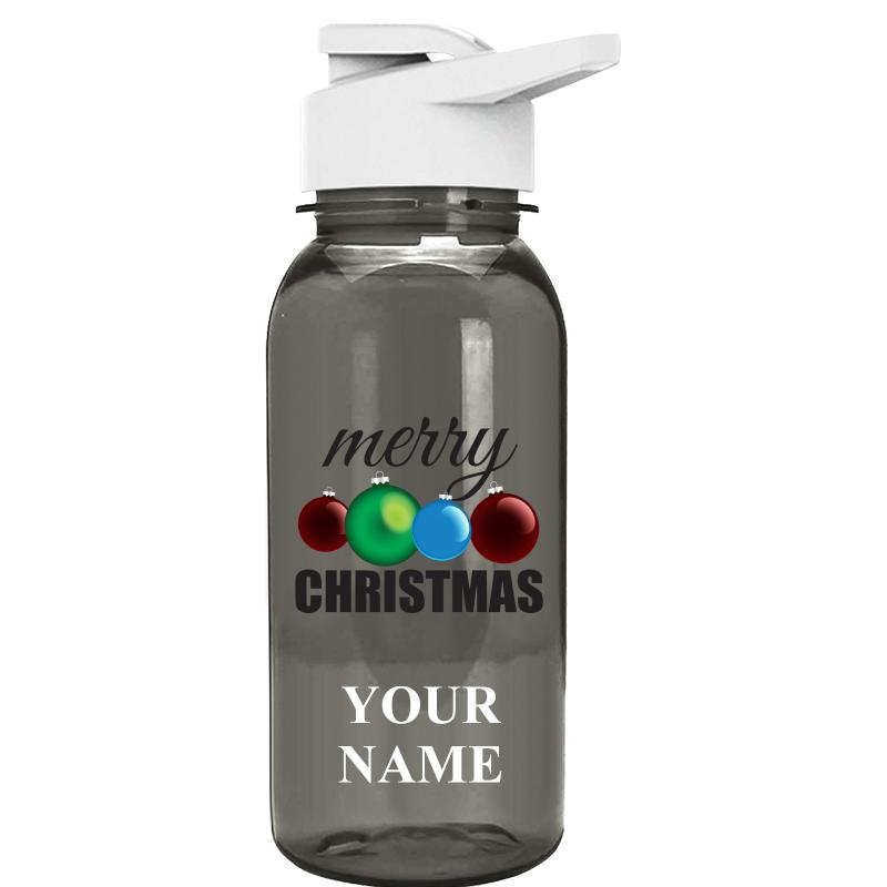 WATER BOTTLE 18OZ GRAY