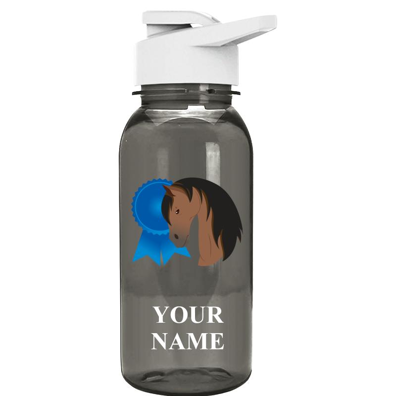 WATER BOTTLE 18OZ GRAY
