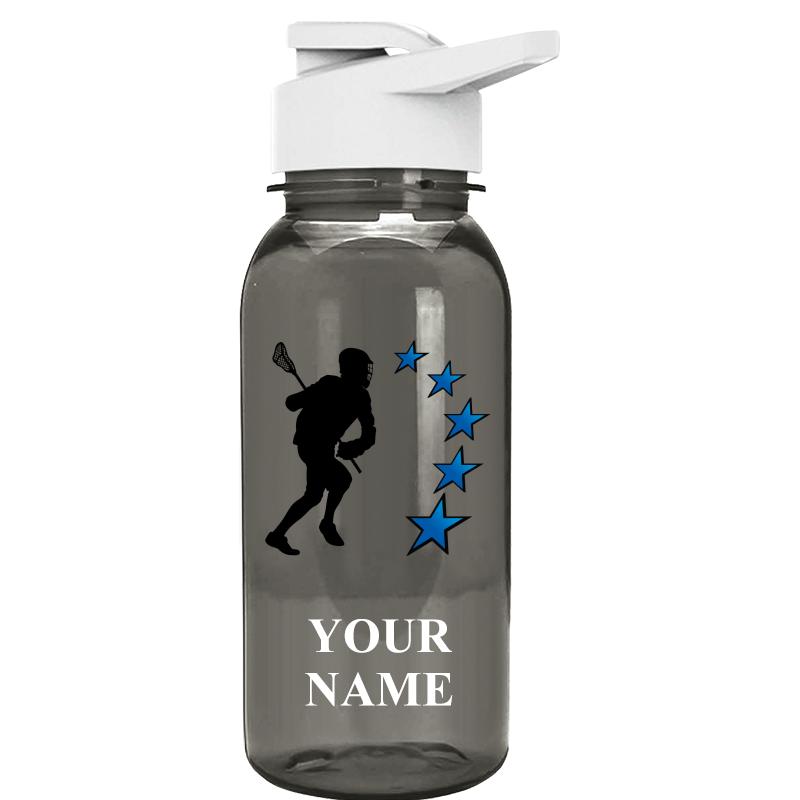 WATER BOTTLE 18OZ GRAY