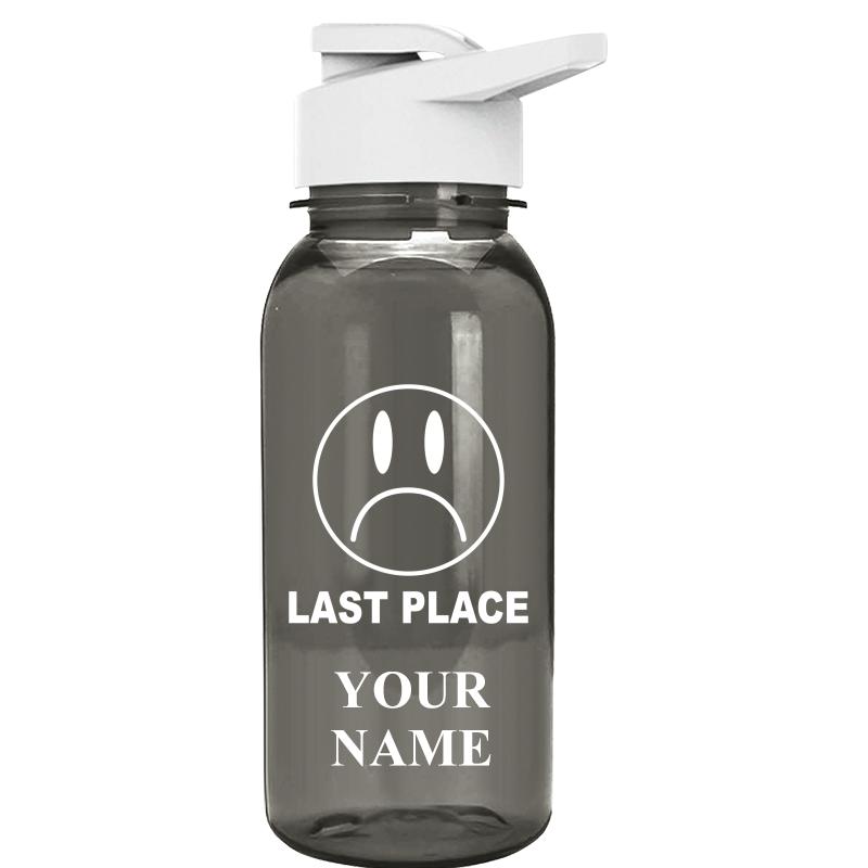 WATER BOTTLE 18OZ GRAY