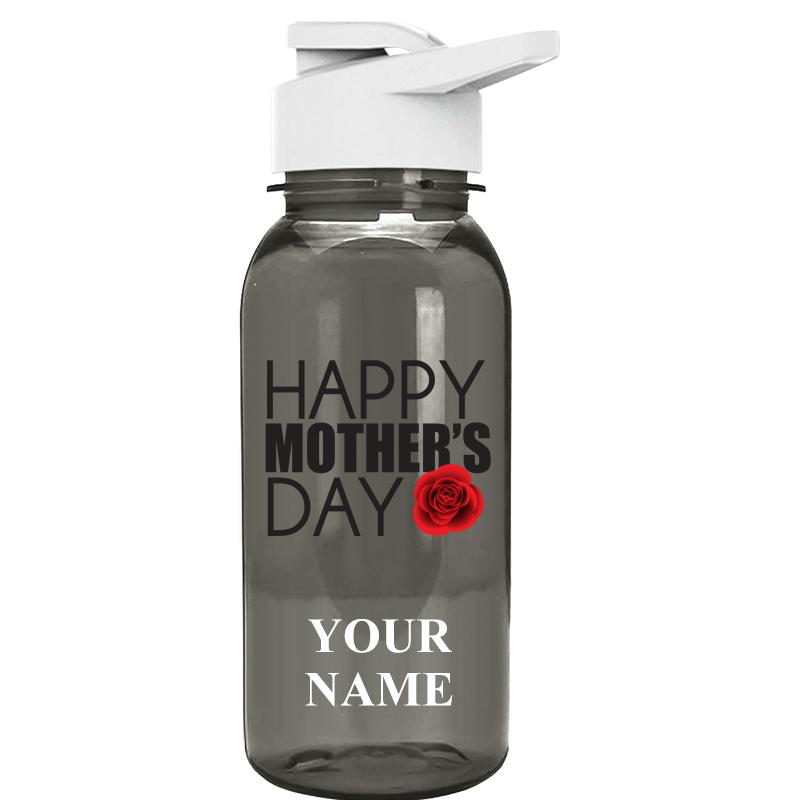WATER BOTTLE 18OZ GRAY
