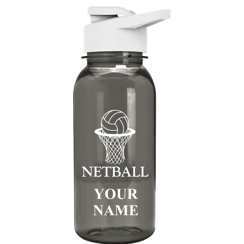 WATER BOTTLE 18OZ GRAY