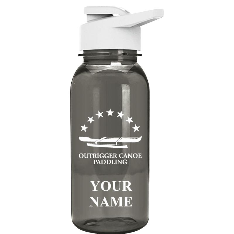 WATER BOTTLE 18OZ GRAY